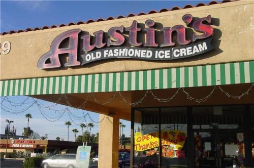 Austins storefront at 6129 E.