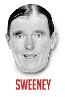 We got an e-mail this morning from former state lawmaker Carmine Cardamone informing us that perennial candidate Joe Sweeney died of cancer on Saturday, ... - 1301948346-sweeney_head